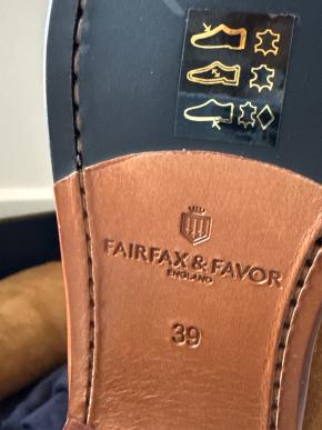 Fairfax & Favor Tan Regina Boots 6