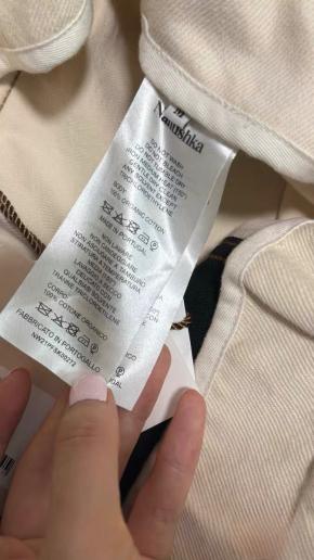 NANUSHKA Dyna Organic Cotton Denim Patchwork Skirt 5