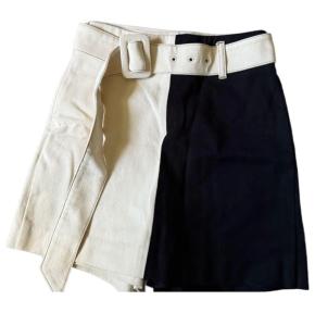 NANUSHKA Dyna Organic Cotton Denim Patchwork Skirt 3