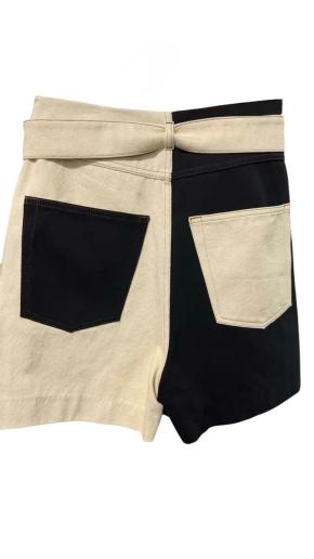 NANUSHKA Dyna Organic Cotton Denim Patchwork Skirt 9