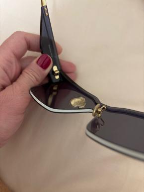 Dior Blue Mask Sunglasses 9