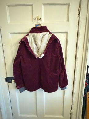 Brunello Cucinelli Burgundy Cord Mountain Outerwear Jacket 3