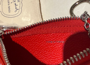 Louis Vuitton x Yayoi Kusama A Red Polka Dot Key Pouch 5