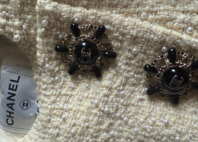 Chanel Cream Metiers D'Art Jacket 6