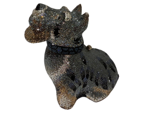 Judith Lieber Crystal Terrier Clutch 5