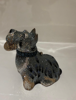 Judith Lieber Crystal Terrier Clutch 10