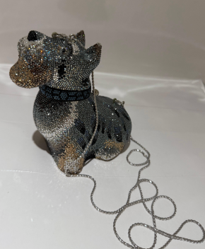 Judith Lieber Crystal Terrier Clutch 9