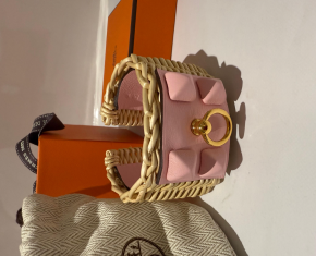 Hermes Pink MedorPicnic Sakura Bracelet 4