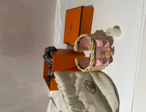 Hermes Pink MedorPicnic Sakura Bracelet 2