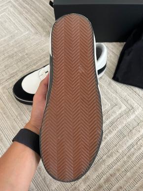 Palm Angels Men's Black And White Sneakers 5