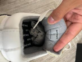 Palm Angels Men's Black And White Sneakers 6