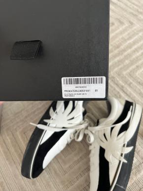 Palm Angels Men's Black And White Sneakers 7