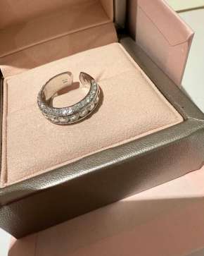 David Morris Pearl Rose Collection Diamond Ring 2