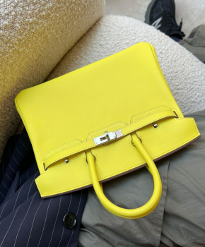 Hermes Lime Swift Birkin 25 4