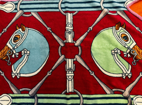 Hermes Horse Print Beach Towel 2