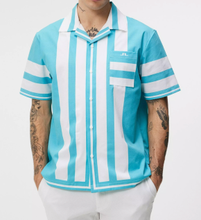 J Lindeberg Golf Will Short-Sleeve Plain Shirt 5