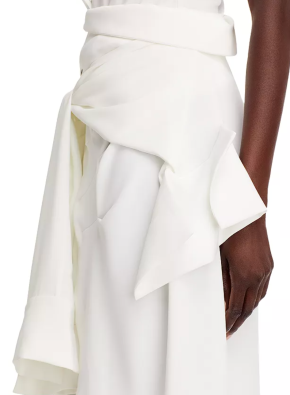 A.W.A.K.E. Mode Deconstructed Sleeve Belt Skirt 2