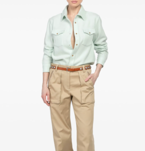 God's True Cashmere Long-Sleeved Cashmere Shirt 2