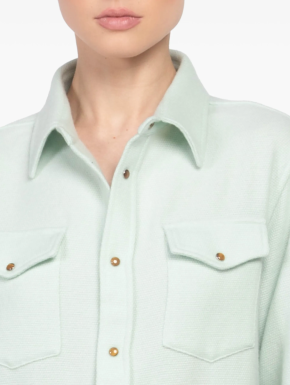 God's True Cashmere Long-Sleeved Cashmere Shirt 3