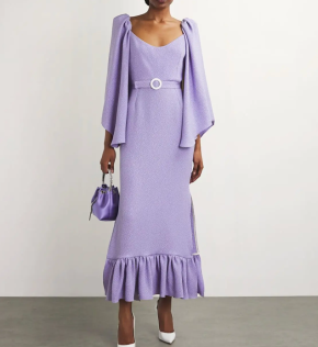 Edeline Lee Belted Millie Midi Dress 5