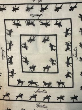 Hermes Les Allures Du Cheval Scarf 42cms 4