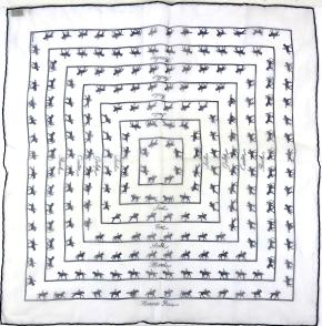 Hermes Les Allures Du Cheval Scarf 42cms 8