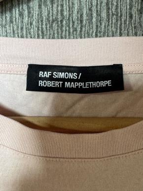 Raf Simons Pink Cotton T-Shirt 4