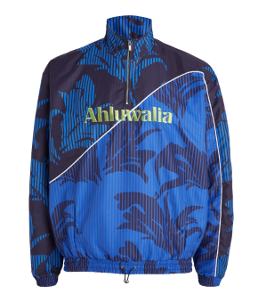 Ahluwalia Leaf Print Half-Zip Jacket 3