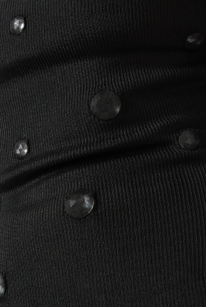 Alexander Wang Engineered Trapped Gem Dress in Sheer-Jersey 5