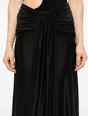 Rabanne Drape-Detail Maxi Skirt 5