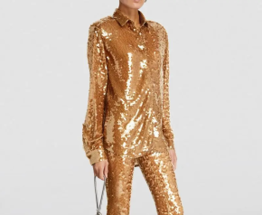 The New Arrivals Ilkyaz Ozel Sequin Colette Shirt 3
