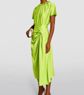 Edeline Lee Twisted Nymph Midi Skirt 2