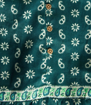 Boteh Linen Elba Mini Dress 6