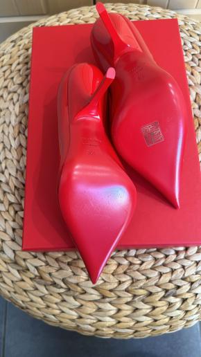 Ferragamo Red Eva Pumps 5