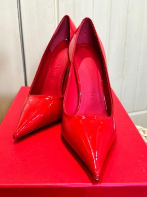 Ferragamo Red Eva Pumps 2