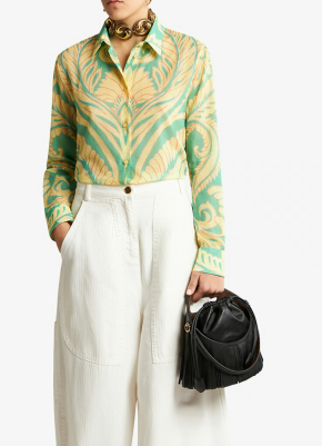 Etro  Abstract-Print Cotton Shirt 2