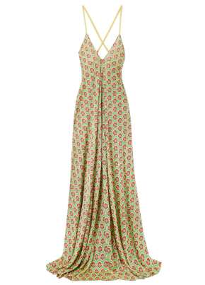 Etro  Printed Woven Maxi Dress 2