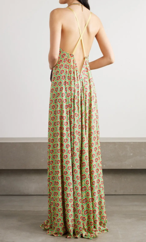 Etro  Printed Woven Maxi Dress 3