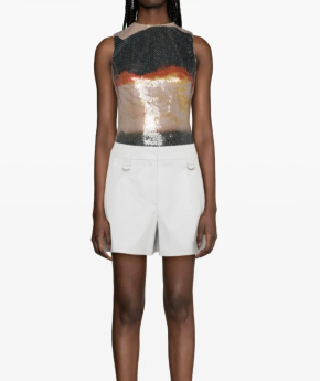 Off-White High-Waisted Shorts 5