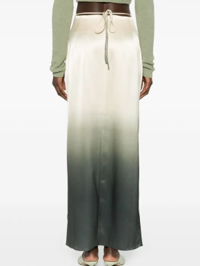 Nanushka  Ombré Satin Maxi Skirt 3