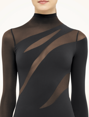 Wolford Sheer Opaque Dress 5