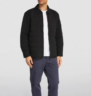 Rains Quilted Zip-up Jacket 2