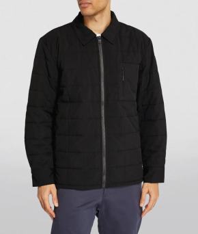 Rains Quilted Zip-up Jacket 4