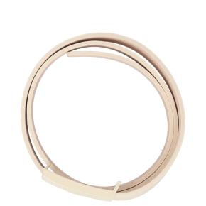 Victoria Beckham Logo Leather Belt 80 9