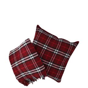 Burberry Check Cashmere Cushion and Blanket 3