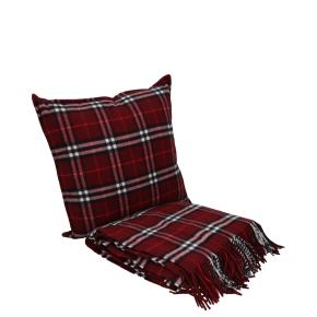 Burberry Check Cashmere Cushion and Blanket 9