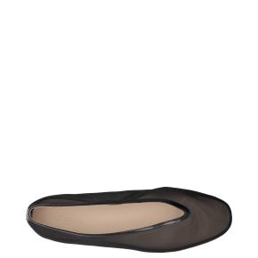 Le Monde Beryl Luna Leather-Trimmed Mesh Ballet Flats 4