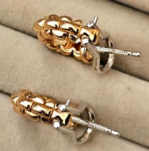 Fope Eka Tiny Diamond Hoop Earrings 3