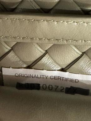 Bottega Veneta Mini Khaki Lambskin Satchel 8