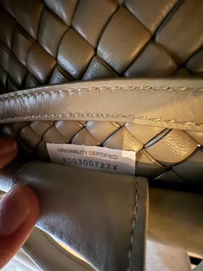 Bottega Veneta Mini Khaki Lambskin Satchel 9